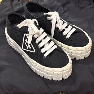 Prada Monochrome Chunky Sneakers